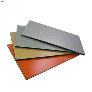 แผ่นอลูมิเนียมคอมโพสิต ACP ขนาด 3-8 มม. ผลิตจาก PE PVDF ทนไฟ สำหรับบุผนังอาคาร/บ้าน - Product Image 1