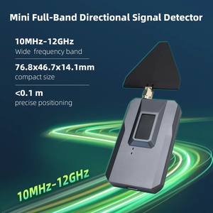 <span class=keywords><strong>Detector</strong></span> RF Direcional de Alta Sensibilidade de Banda Completa 10MHz-12GHz Ultra Pequeno Localizador de Câmeras Anti-Espionagem Scanner de Sinal Sem Fio para Viagem - Product Image 2