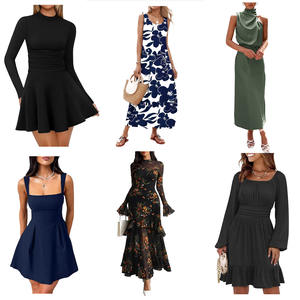 Vêtements en coton en solde, vente en gros de robes décontractées, t-shirts, emballage mixte, livraison aléatoire, vêtements pour femmes en stock - Product Image 1