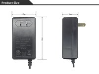 Stabil Güvenilir HYT AC DC Güç Adaptörü 12V 4A 24V 2A ABD AB BK AU Fişli PC Dijital Set Üstü Kutusu için