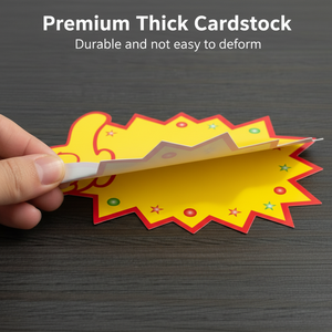 Ready-made wholesale 9x7cm price tags for supermarkets, fruits, promotional signs, and advertising paper <b>labels</b>. - Product Image 5