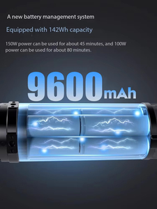 Lumière vidéo LED Inkee Gc150 150W, étanche, avec monture Bowens, diffuseur continu pour l'enregistrement en direct, lumière LED - Product Image 3