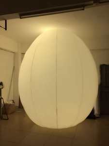 Oeuf de pâques gonflable géant de 6 pieds pour la publicité/oeuf de lumière led gonflable, <span class=keywords><strong>prix</strong></span> de gros - Product Image 3