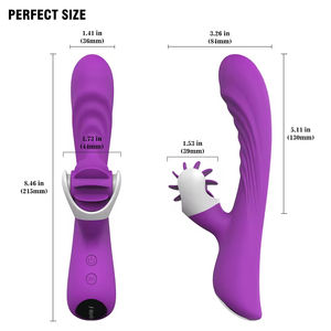 Vibrador 2 en 1 para Mujeres, Estimulador de Clítoris y Punto G, Vibrador Inteligente con Rotación para la Masturbación Femenina - Product Image 6