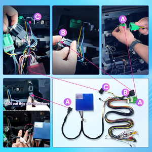 Système audio, adaptateur <span class=keywords><strong>Bose</strong></span>, boîte à fibre optique pour Chevrolet Silverado GMC Sierra 1500 2500 3500 2014-2018, autoradio - Product Image 3