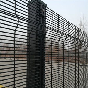 Valla de malla de alambre soldado de alta seguridad, pinchos antiescalada de pared, 358 - Product Image 3