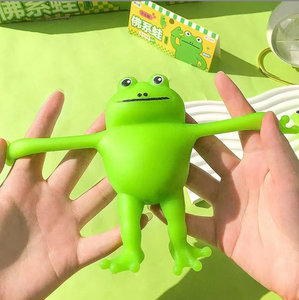 Pelota Antiestrés de Rana Animal Adorable, Juguete Sensorial Blandito para Aliviar la Ansiedad, Recuerdo de Fiesta para Niños y Niñas - Product Image 6