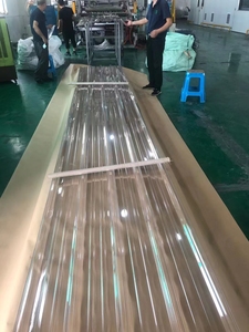 Tôle de <span class=keywords><strong>toiture</strong></span> trapézoïdale durable, tôle de polycarbonate trapézoïdale transparente, tôle de <span class=keywords><strong>toiture</strong></span> ondulée <span class=keywords><strong>pour</strong></span> la Palestine et Israël - Product Image 5