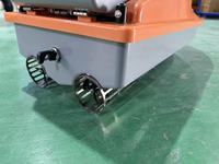 Bateau à appâts télécommandé Yuerlang Chengfeng 12V en plastique à double moteur avec GPS, capacité de charge de 6 kg, vitesse maximale de 8,0 mph, retour automatique par onde