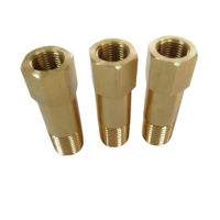 Raccords mâle et femelle 1/4PT, barre d'extension / embout d'extension en laiton, 150 mm de long