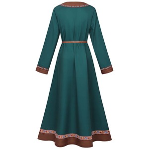 Costume de robe médiévale de la Renaissance <span class=keywords><strong>viking</strong></span> pour femmes <span class=keywords><strong>Halloween</strong></span> WDEC-044 - Product Image 2