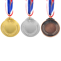 Trofeo JINZUN que vende nuevo diseño único, medalla en blanco de metal de zinc y Medalla deportiva, puede personalizar su propia medalla con logotipo personalizado