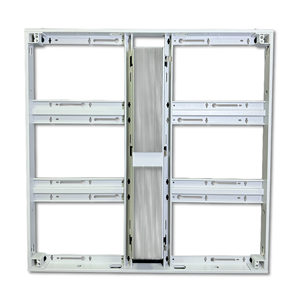 Nhôm hồ sơ <span class=keywords><strong>LED</strong></span> hiển thị khung màu đen 960*960 hình chữ nhật <span class=keywords><strong>LED</strong></span> hiển thị tủ ngoài trời cho quảng cáo thương mại - Product Image 3