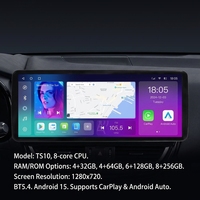 Radio para Auto Android 15 de 12.3 Pulgadas, Octa Core, Diseño Especial, Pantalla HD, Navegación GPS, Reproductor de DVD para Auto, Carplay para Lexus GS 2005-2011