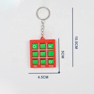 Set di <span class=keywords><strong>Scacchi</strong></span> da Fabbrica, Portachiavi Tris, Gioco da Tavolo Divertente, Giocattoli Educativi per Bambini - Product Image 4