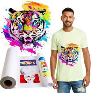 Oem Paquete Personalizado Transferencia de Calor Película PET DTF Rollo de Película 60 cm 30 cm A3 A4 A5 para Diseño de Camiseta Personalizada - Product Image 3