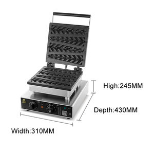 <span class=keywords><strong>Gaufrier</strong></span> à bulles en <span class=keywords><strong>forme</strong></span> de <span class=keywords><strong>coeur</strong></span> et gril pour chien de maïs de Hong Kong Petites crêpes électriques et grilles à plaques carrées pour usage domestique dans les hôtels - Product Image 3