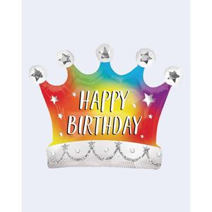 Set di palloncini in foil con cartoni animati arcobaleno 3 445x42,5 cm 'Buona giornata!' Decorazioni per Feste di Compleanno a Tema Amore - Product Image 2