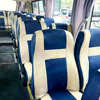 Sièges de bus scolaire et de bus de passagers, revêtement personnalisé en cuir PU, accessoires intérieurs de voiture, ajustement universel, fourniture directe d'usine