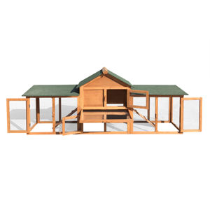 <span class=keywords><strong>Cage</strong></span> à <span class=keywords><strong>lapin</strong></span> pas chère en bois de sapin, avec toit imperméable, maison pour <span class=keywords><strong>lapin</strong></span> de jardin - Product Image 2