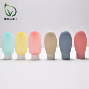 Portable Hôtel Shampooing Gel Douche <span class=keywords><strong>Voyage</strong></span> Squeeze Lotion Distribution Ensemble 60ML PE Tuyau Étanche Rechargeable <span class=keywords><strong>VERSAILLES</strong></span> Marque - Product Image 1