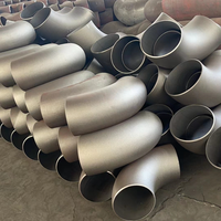 Coude en acier au carbone ASTM A234 WPB ASME B16.9 90 degrés LR Sch40 pour connexion de pipeline pétrolier et gazier