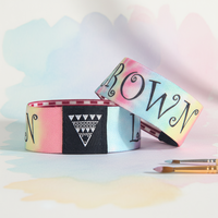 Bracelet RFID promotionnel personnalisé en tissu extensible 13,56 MHz, écologique, pour événements et paiement sans argent liquide lors de festivals