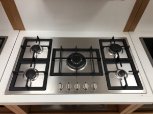 Placa de gas de vidrio templado de 5 quemadores - Product Image 4