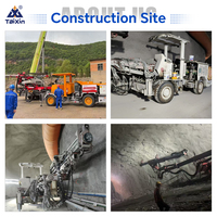 CYTJ45 Exploitation minière hydraulique chariot de forage de roche Excavation forage Mine Tunnel Excavation Construction importé plate-forme de forage