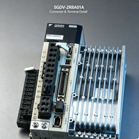 Unidad de Servoaccionamiento Yaskawa Sigma-V Serie SGDV-2R8A01A, Monofásica, 200V CA, 2.8A, Módulo de Control de Respuesta Rápida, Carcasa Metálica