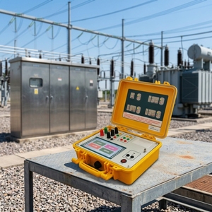 Testeur de capacité de transformateur ZKB506B, instrument numérique portable haute performance pour utilisation sur site en postes de distribution d'énergie - Product Image 4
