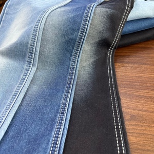 Tissu en denim extensible tissé en sergé gris bleu Lizhi pour garçons et filles, couleur personnalisée, coton/polyester/spandex - Product Image 2