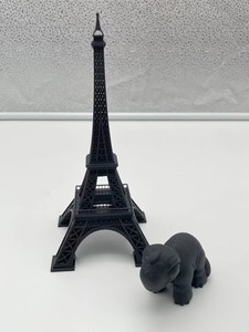 3D in SLA photopolymer mô hình nhựa đen-tháp <span class=keywords><strong>Eiffel</strong></span> loại tạo mẫu nhanh, dịch vụ tùy chỉnh, thiết kế in 3D - Product Image 2