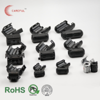 Clip-on Ferrite Core SCRC SCNF EMI RFI Noise Suppressor Split Clamp Ferrite Ring for 3.5-30mm Power USB Cable RoHS Custom Size