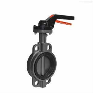 Vanne papillon à disque plat COVNA, réduction tarifaire, DN100 PN16, 4 pouces, siège en caoutchouc NBR, poignée en fonte - Product Image 4