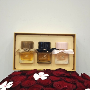 น้ำหอมสำหรับผมและผิวกายสำหรับเทศกาล ชุดน้ำหอมขนาดพกพาสำหรับเธอ น้ำหอมโรแมนติกสำหรับวันวาเลนไทน์ น้ำหอมพกพาสำหรับผู้หญิง - Product Image 2