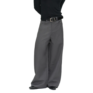 <span class=keywords><strong>Pantaloni</strong></span> da <span class=keywords><strong>uomo</strong></span> Casual oversize alla moda all'ingrosso <span class=keywords><strong>pantaloni</strong></span> a cerniera con cuciture laterali rilassate - Product Image 1