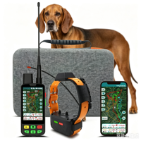 Nouvel ensemble de traceurs GPS de chasse améliorés avec collier et télécommande 4G/GSM, portée 15 km, étanche IP68, autonomie de plus de 20h - Régional