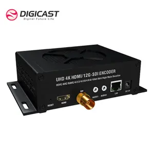 UDP Multicast UHD HD MI SDI Encoder IPTV H264 H265 4K 60FPS IP Video Encoder