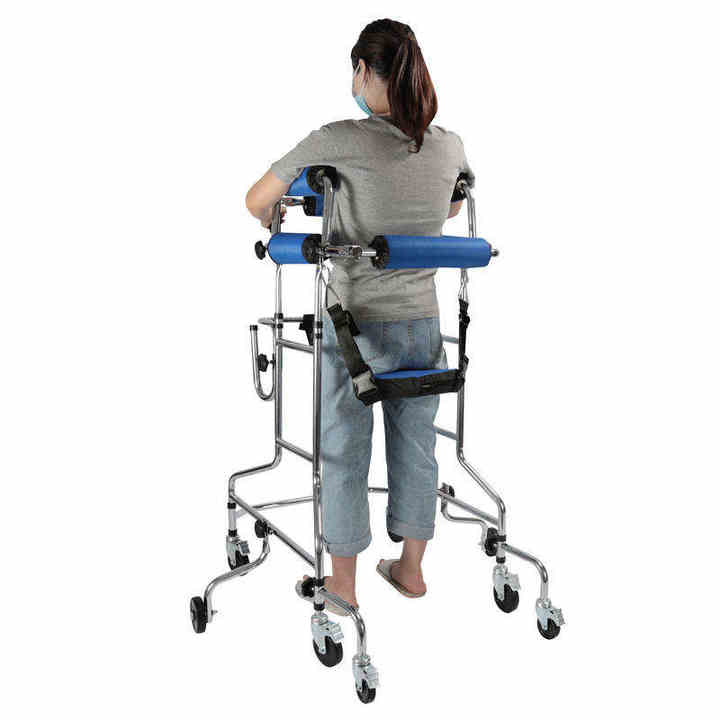 Height Adjustable Elderly Hemiplegia Training Walking Aids For Adults