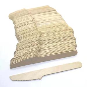 140mm <span class=keywords><strong>Precio</strong></span> <span class=keywords><strong>de</strong></span> fábrica Cubiertos <span class=keywords><strong>de</strong></span> <span class=keywords><strong>madera</strong></span> desechables Cuchillo Tenedor Cuchara - Product Image 4
