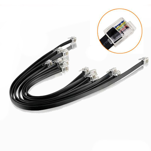 10 Pcs/Lot EV3 ligne de données cristal connecteur câble capteur moteur blocs de construction modèle pièces adaptées pour MOC <span class=keywords><strong>NXT</strong></span> EV3 <span class=keywords><strong>Robot</strong></span> 45544 9898 - Product Image 3