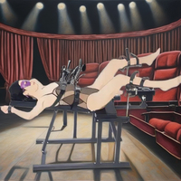 Fauteuil de bondage robuste et réglable en cuir, avec appui-tête, pour exercices de Kegel et équipement SM, confortable