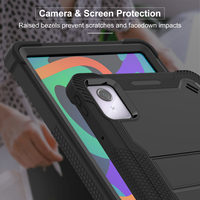 Çin fabrika toptan sağlam 3 katmanlar Combo Survior darbeye Tablet kabuk kapak kılıf Lenovo Tab M11 için kılıf