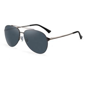 Lunettes de soleil en métal italien personnalisées de haute qualité pour hommes et femmes Double pont <span class=keywords><strong>photochromique</strong></span> cadre doré <span class=keywords><strong>polarisé</strong></span> dernière conception - Product Image 4