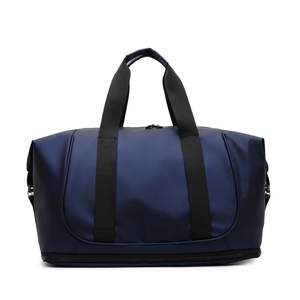 กระเป๋าเดินทางยิมแบบ unisex น้ำหนักเบา ผลิตจากโพลีเอสเตอร์ ทนทานต่อการใช้งาน เหมาะสำหรับการเดินทางระยะสั้น มีซิป ดีไซน์ทันสมัย กันน้ำ - Product Image 6
