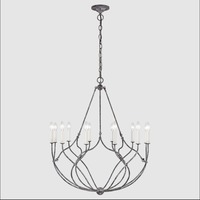 Lámparas de Araña Decorativas de Latón Estilo Americano Vintage, Lámpara Colgante Colonial para Techos Bajos, Lámpara de Araña Moderna de Latón