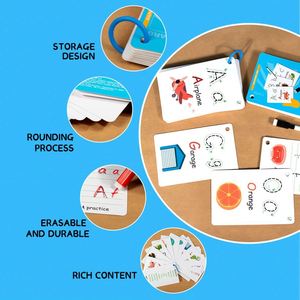 Mis Primeras Libretas de Ejercicios para Practicar el Control del Lápiz, para Niños de Jardín de Infancia de 3 Años o Más, Libro Divertido de Letras para el Aprendizaje Temprano - Product Image 3