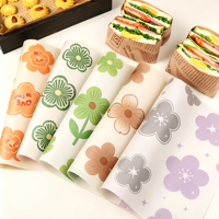 Kertas Pembungkus Makanan Anti Minyak untuk Sandwich Burger, Kertas Deli Tahan Minyak