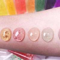 Gloss à lèvres transparent pour enfants, marque propre, aux fruits arc-en-ciel, base huileuse 50ml, saveur fruitée, minéral, personnalisable (DIY)